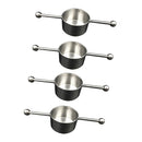 30ml Blender Cup, Cocktail Whiskey Mixing Cup, Stainless Steel Mixing Cup 4x