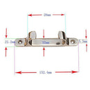 6" Straight Bow Chock Fairlead Marine Boat Sailing Yacht Line Cleat Hardware