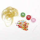 Christmas Non-woven Fabric Felt Applique Kit for Car Hanging Ornaments Gift