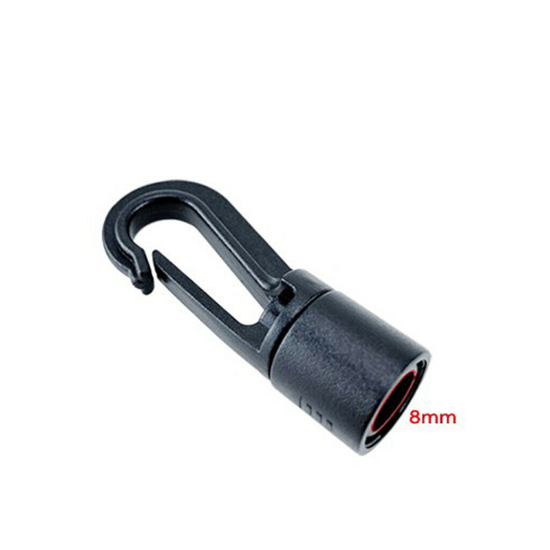 Replacement Bungee Shock Cord Hook for 1/4 inch and 3/16 inch Rope Terminal Ends