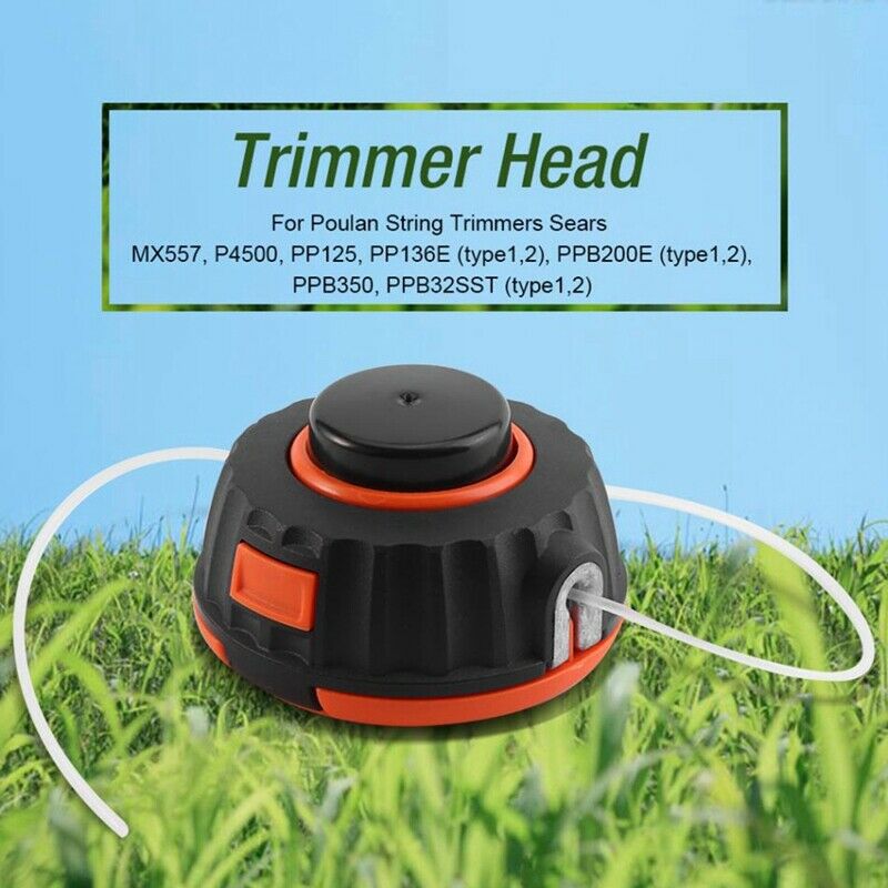 Mower Accessories Universal Nylon + plastic Line Bump Cutting Trimmer Head