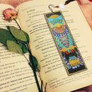 DIY Owl Special Shaped Diamond Painting Leather Bookmark Tassel Book Marks