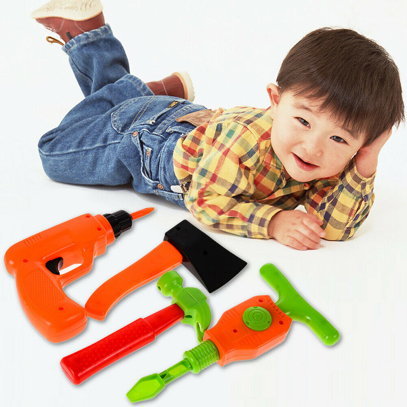 32X Child's Builders Plastic Fancy Dress Accessories Set -  Tool Sets Toys