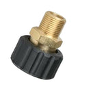 Pressure Washer Twist Connect M22F to G3/8F Solid Brass Coupling Adapter