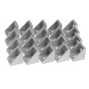 20Pcs 2020 corner fitting angle aluminum 17x20x20 connector bracket fastenME