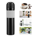 350Ml Portable French Pressed Coffee Bottle Coffee Tea Maker Coffee Filter