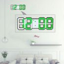 Led Wall Clock Table Clock Digital Alarm Clock With Led Display Brightness