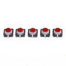 5pcs 12*12*7.3 Red Tactile Push Button Switch Momentary Tact LED  B Gw