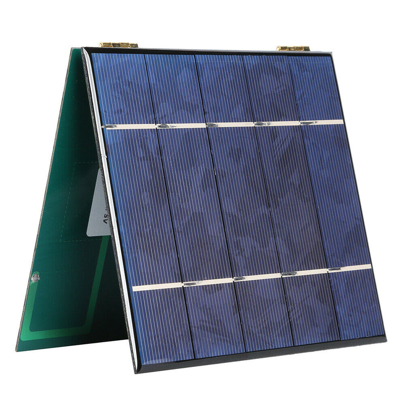 7W USB Solar Cells Panel Mobile Phone Power Bank Battery Charging Board