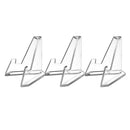 3pcs Coins Display Stands Easel Rack for Badges Medallions Pocket Watches