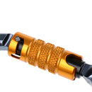 2x 28KN D Ring Carabiner Auto Locking Keychain for Mountaineering Hiking