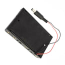 Black AA Plastic Battery Storage Case/Organizer/Holder Holds FOR 6 AA batteries