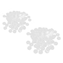 200Pcs Plastic Capsules for Collectibles Coin Storage Box Pot Case 26 + 30mm