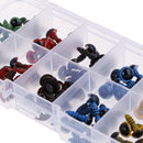 100Pcs/box 5 colors-Mix 8mm plastic safety eyes for plush animal OZ