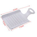 Stainless Steel Ginger Garlic Press Crusher Mini Garlic Grater Slicer BX