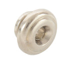 Chrome Mushroom Headband Button for Mandolin Guitar