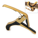 Quick Change Tuner Trigger Clip Acoustic Electric Folk Guitar Tune Capo Clamp