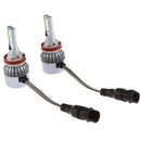 H11 8000K ICE Blue LED Headlight Conversion Kit Lamp 20000LM High LowBeamBulbs3C