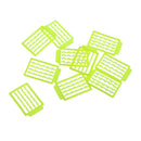 20pcs Carp Fishing Boilie Stoppers Bait Stops Terminal Tackle Green + Yellow