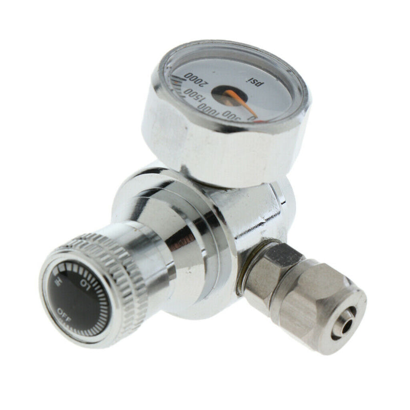 Aquarium CO2 Regulator G5/8  Valve Easy to Adjust CO2 Level in Tank