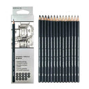 14Pcs Sketch Pencils Set Sketching Drawing Graphite Pencil Artists Art M3G6