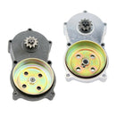 Double Chain Gear Box For 43cc 47cc 49cc ATV 2-stroke Mini Moto Black