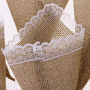 12pcs Burlap Lace Hanging