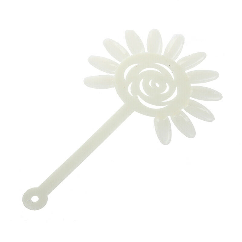 Fan Style Nail Art Tips Display Practice Wheel Tool 10pcs C9N5