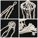 Macrame Plant Hangers,Large Indoor Outdoor Wall Hanging Planter Basket Flow