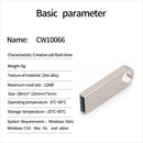 1T Metal Keyring USB 2.0 Flash Pen Drive External Memory Storage Stick U Disk