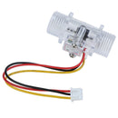1Pc Water Flow Sensor Switch G1/2" Hall Effect EBter Control DC 5-15V3C