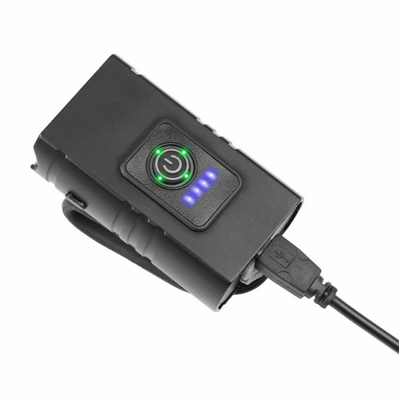 USB Rechargeable LED Bicycle Headlight Bike Head Light Cycling Front Rear Lamp