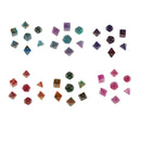 42x Creative 10-25mm Dice Role Playing for RPG Math Teaching Table Game