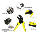 Pro Wire Crimpers Engineering Ratchet Terminal Crimping Pliers Tool 0.1 ZCJ