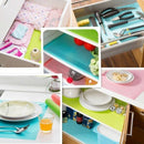 12 Pack Refrigerator Mats,Washable Fridge Mats Liners Waterproof Fridge Pad