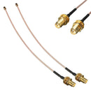 5.9"/15cm RG178 RP SMA to uFL/u.FL/IPX/IPEX RF Female Adapter Extension Cab I0H7