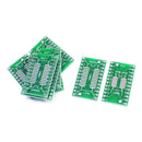 Smd Sop24 Ssop24 Tssop24 To Dip24 2 Sides Adapter Pcb Ic Converter Plate 20 M5V4