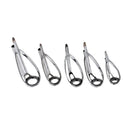5pcs Fishing Rod Tip Tops Repair Kit SIC Ring Spinning Rod Guides Tips Kit