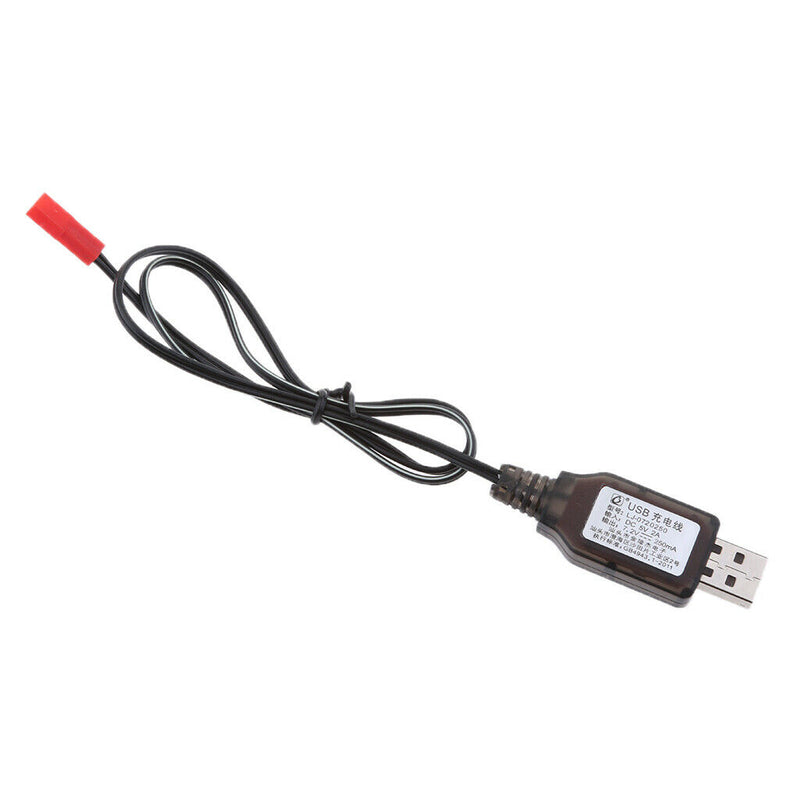 JST-2P USB Battery Charging Cable For RC 7.2 V Nimh Extension Cable
