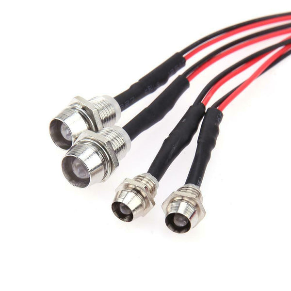 RC Car 4 LEDs Light White Red Lamp Truck Part Replacement for TRAXXAS HSP