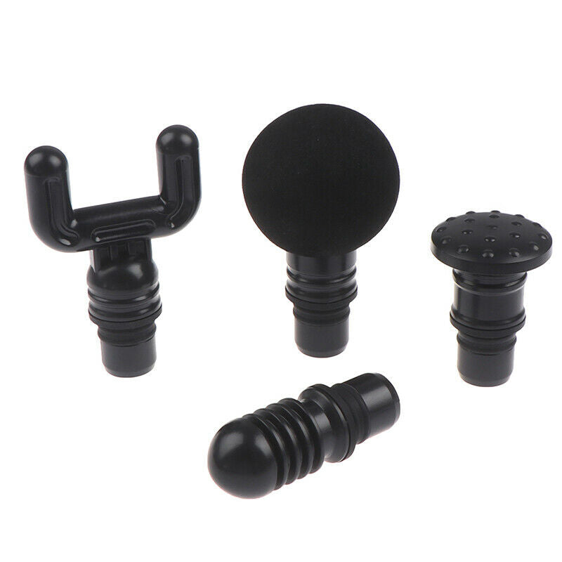 4pcs Body Relaxation Fascia Gun Massage Head Kit Replacement Muscle Relaxat Bj