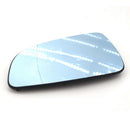 Blue Side Mirror Glass + Holder for OPEL Astra H 2004-2008 6428786 6428785