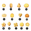 1X(Cookie Decorating Machine Stainless Steel Cookie Press With 13 Discs And