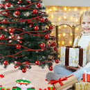 Linen Tree Skirt Home Christmas Ornament Circular Tree Apron for New Year