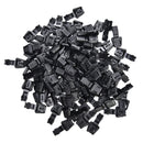 20Pcs Black Paracord Plastic Zippers Pull Replacement For Sport Outdoor Soft M&O