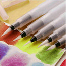 Water Soft Brush Pen Paint For Watercolor Reusable 3Size Beginners Calligra B6Y9