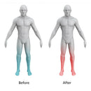 2Pcs Protable Electric Foot Massager Mat for Men Women Relax Tense & Foot Muscle
