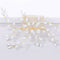 Women Hairpin Hair Comb Clip Head Piece Crystal Flower Bride Hair Pins B Gw