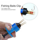 Fishing Tackle Tool Particle Clip Bait Earthworm Red Hook Worm Clip Maggot G7W0