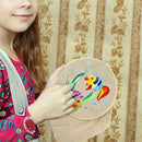 10x 6 inches Wooden Embroidery Hoops Ring Cross Stitch Sewing Tool Art  MYV